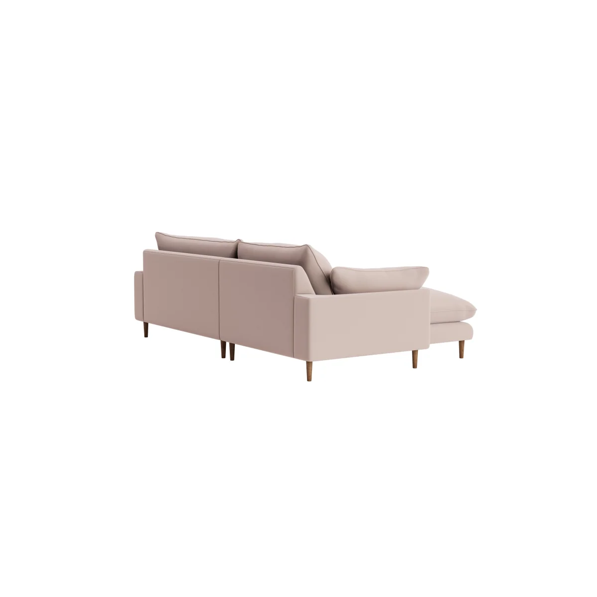 Slow Riser Chaise, Extra Large Left Hand (Ballet Slipper Clever Velvet) – image 3