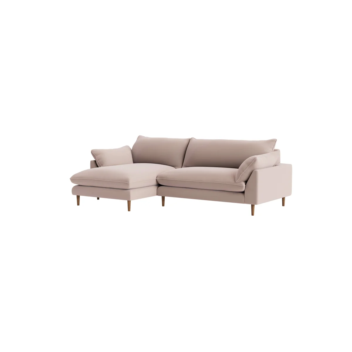 Slow Riser Chaise, Extra Large Left Hand (Ballet Slipper Clever Velvet) – image 6