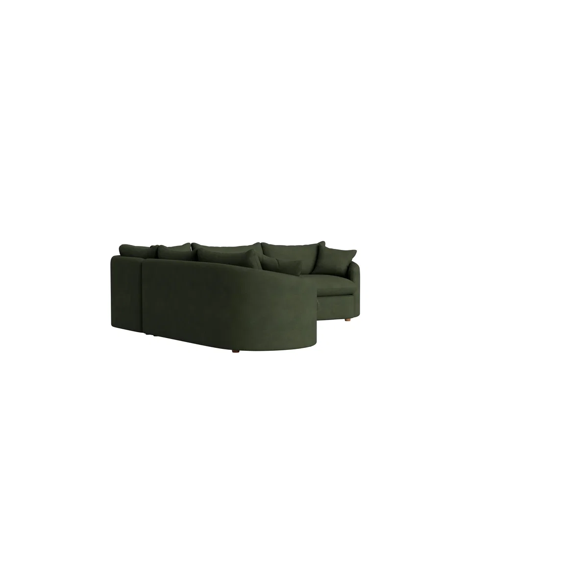 Curvella Corner Sofa, Even (Woody Walk Clever Cotton) – image 3