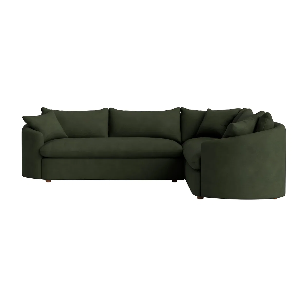 Curvella Corner Sofa, Even (Woody Walk Clever Cotton) – image 1