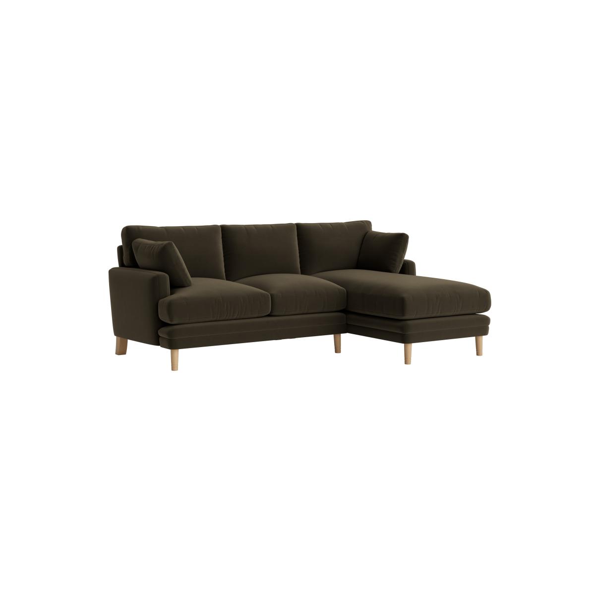 Squisharoo Chaise Sofa - Large Left Hand - Clever Velvet - Wine Bottle – image 2