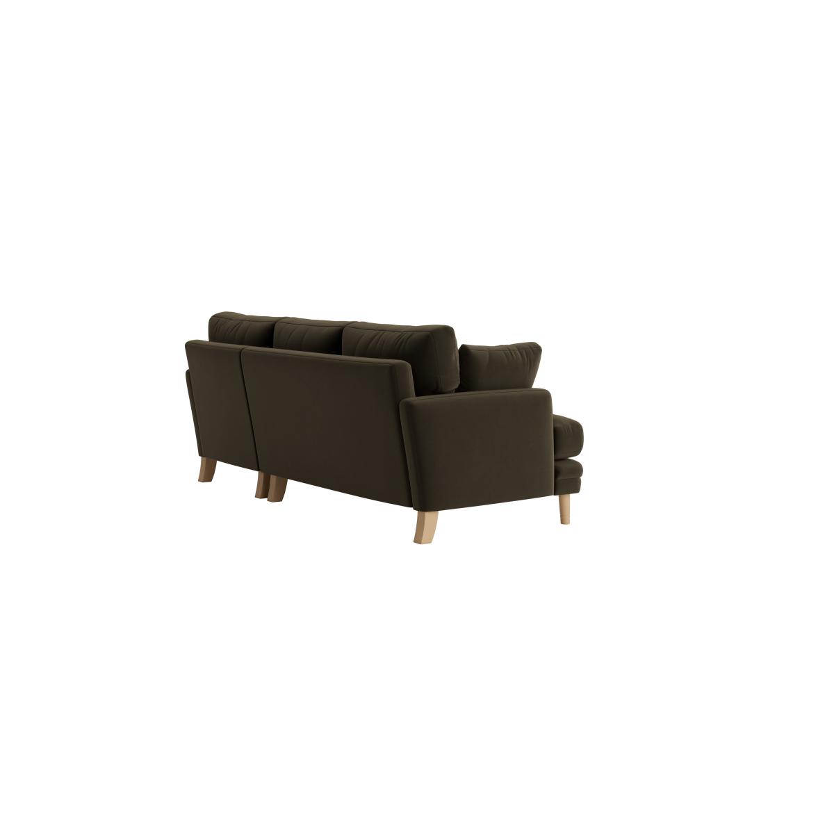 Squisharoo Chaise Sofa - Large Left Hand - Clever Velvet - Wine Bottle – image 3