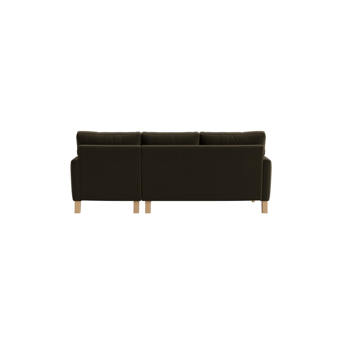 Squisharoo Chaise Sofa - Large Left Hand - Clever Velvet - Wine Bottle – image 4