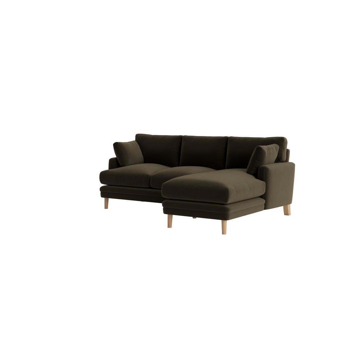 Squisharoo Chaise Sofa - Large Left Hand - Clever Velvet - Wine Bottle – image 6