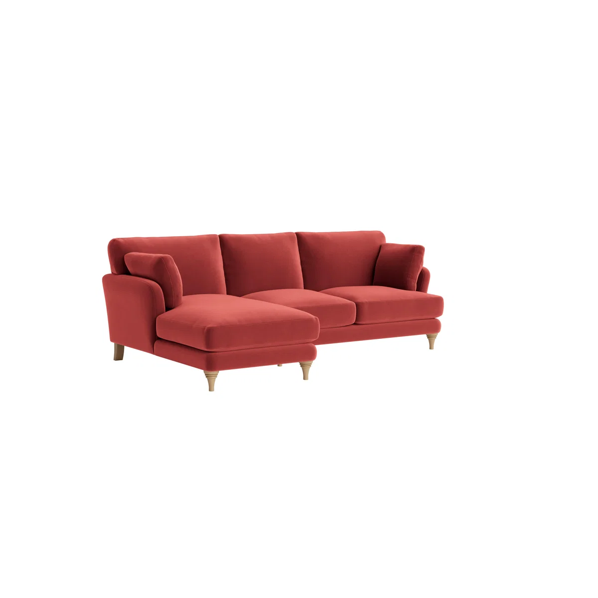Smithy Chaise Sofa - Extra Large Left Hand - Clever Velvet - Rocking Horse – image 2