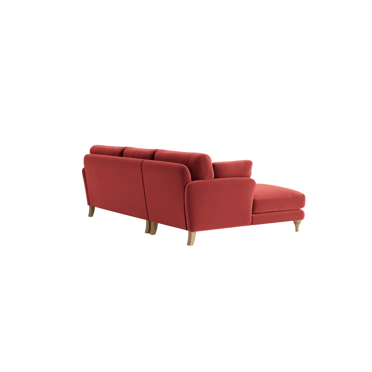 Smithy Chaise Sofa - Extra Large Left Hand - Clever Velvet - Rocking Horse – image 3