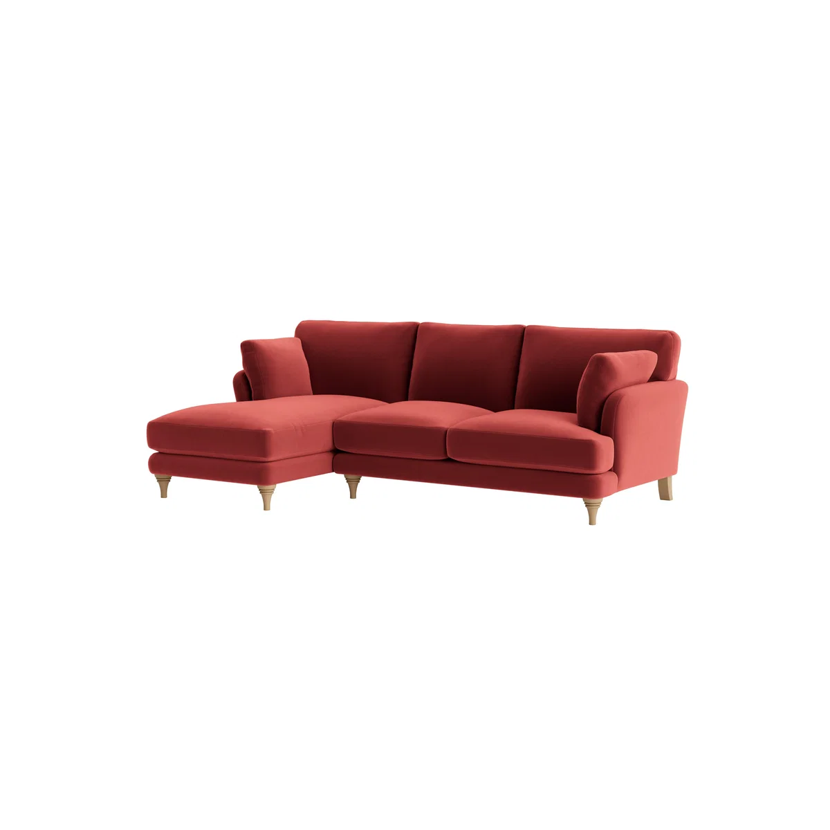 Smithy Chaise Sofa - Extra Large Left Hand - Clever Velvet - Rocking Horse – image 6