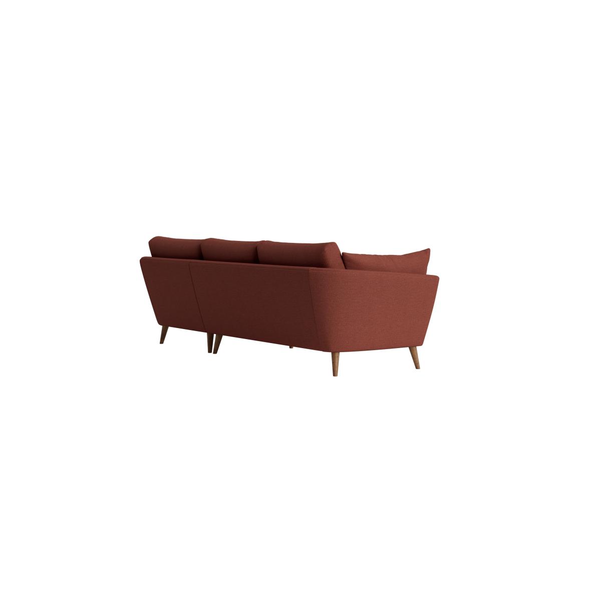 Groover Chaise Sofa in Extra Large Right Hand in Brick Dust Clever Slubby Linen – image 3