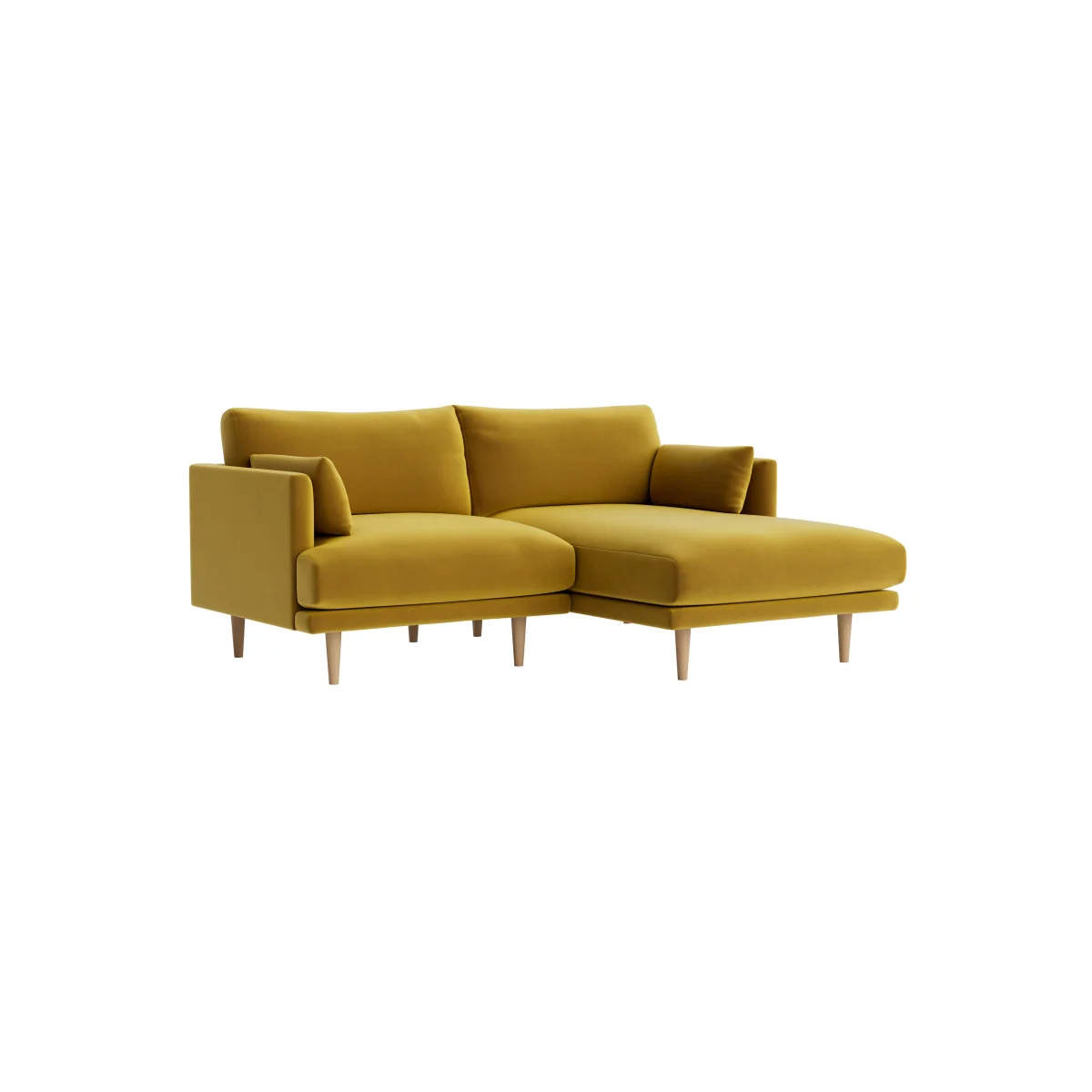 Jeffers Chaise Sofa, Large Right Hand (Honey Pot Clever Velvet) – image 2