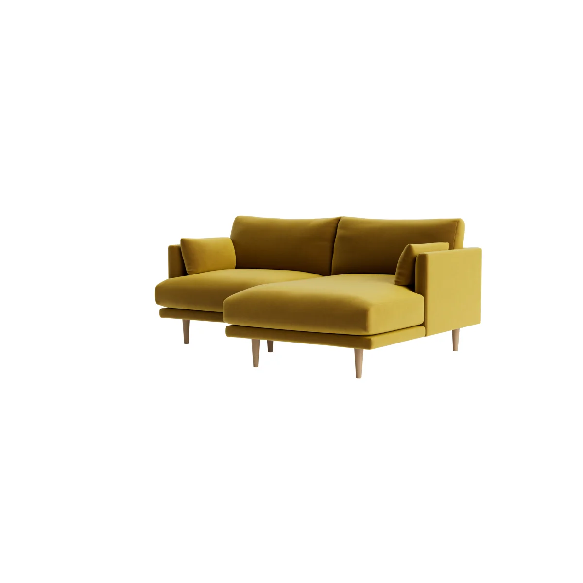 Jeffers Chaise Sofa, Large Right Hand (Honey Pot Clever Velvet) – image 6