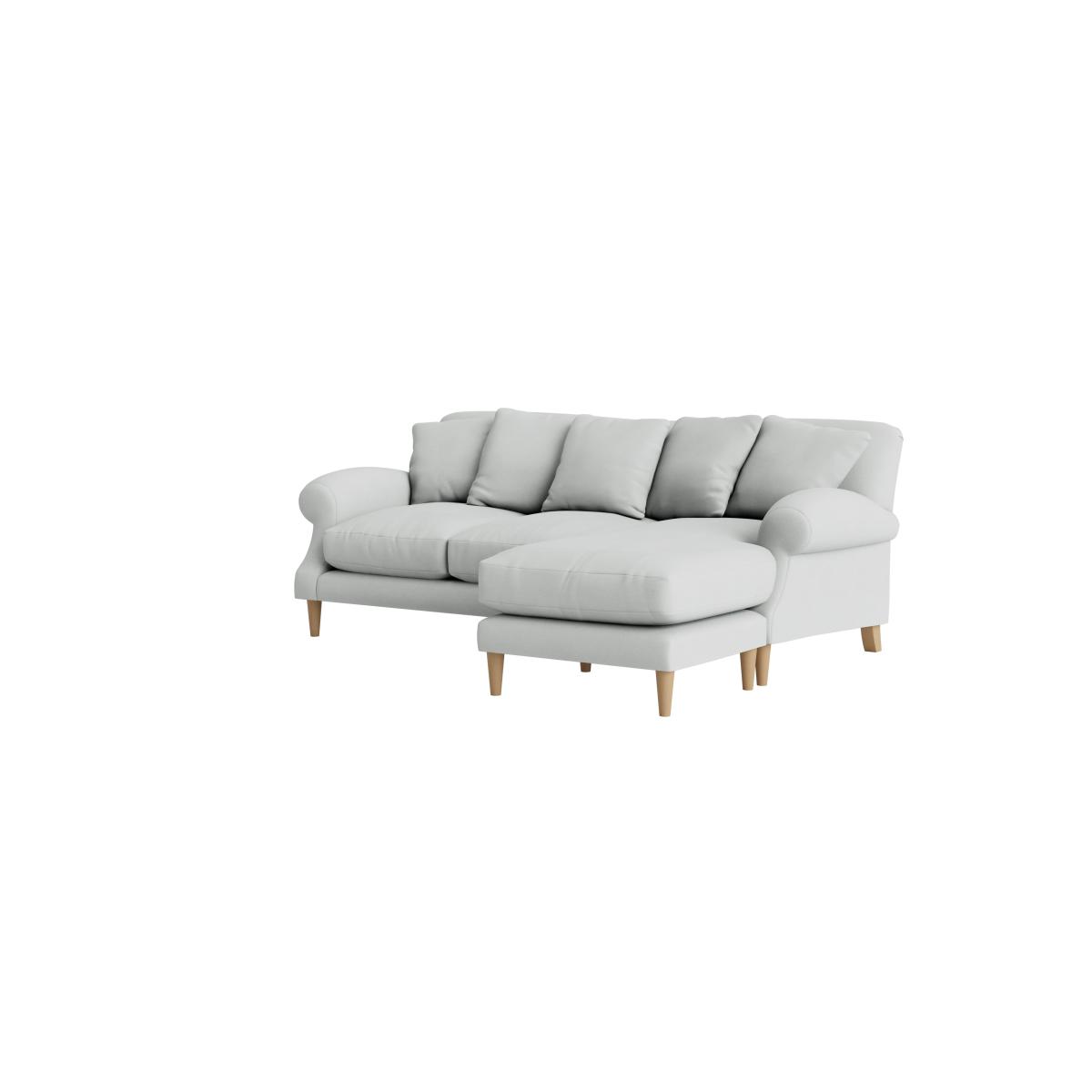 Crumpet Chaise Sofa - Large Left Hand - Clever Cotton - Frosty Window – image 6