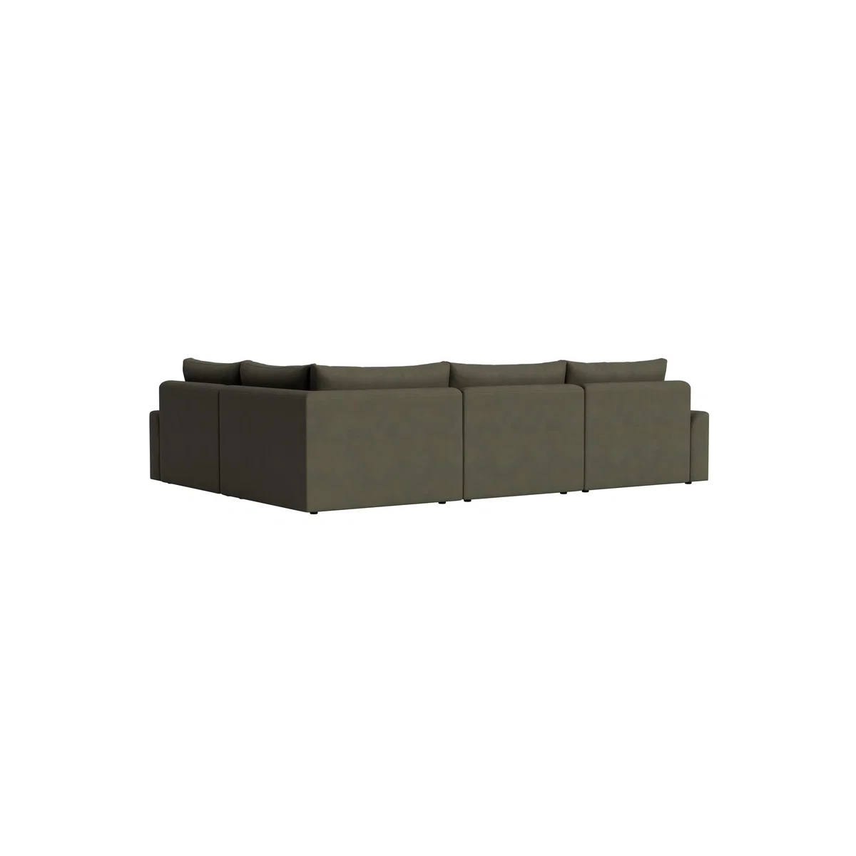 Cuddlemuffin Modular Corner Sofa, Large Right Hand (Woody Walk Clever Cotton) – image 5