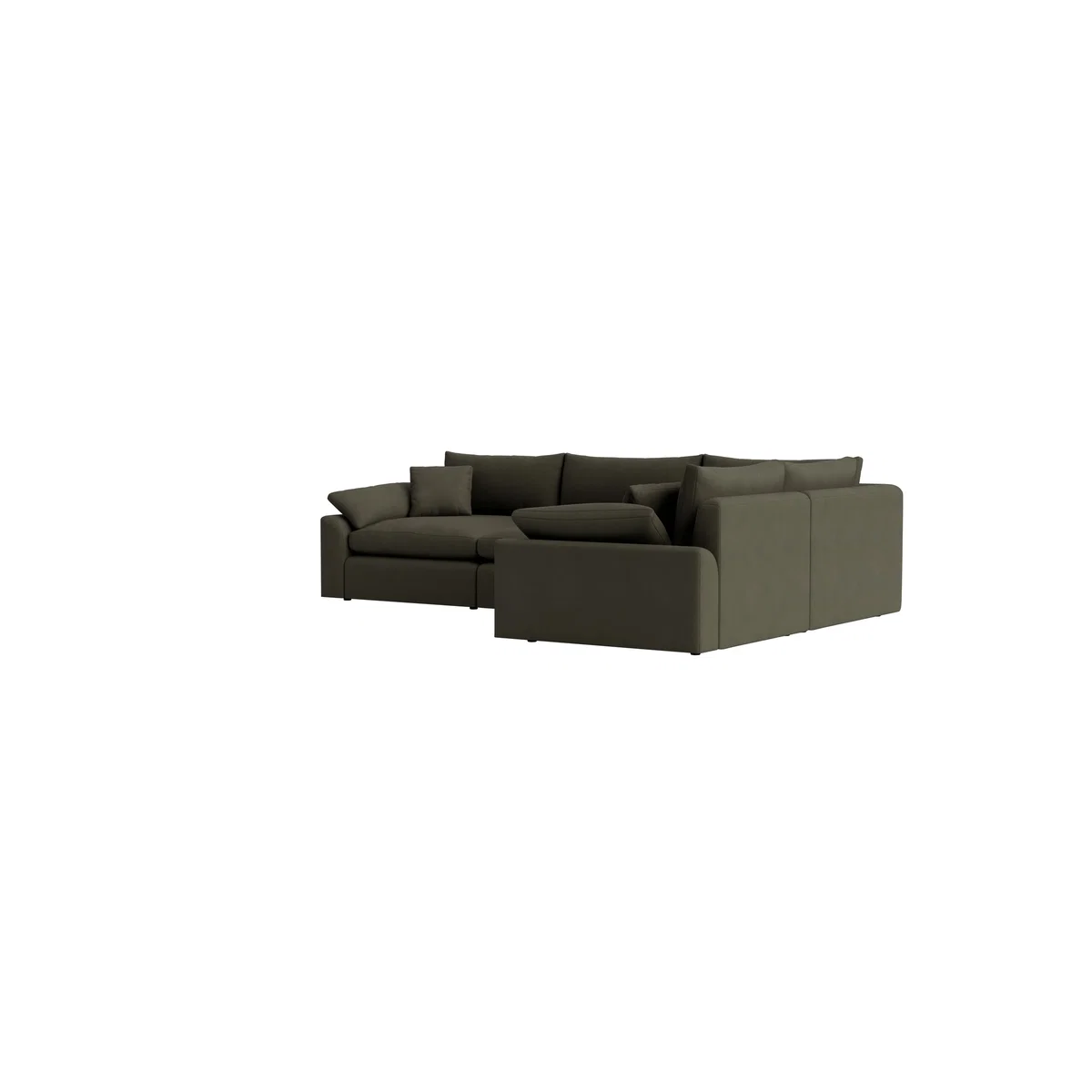 Cuddlemuffin Modular Corner Sofa, Large Right Hand (Woody Walk Clever Cotton) – image 6