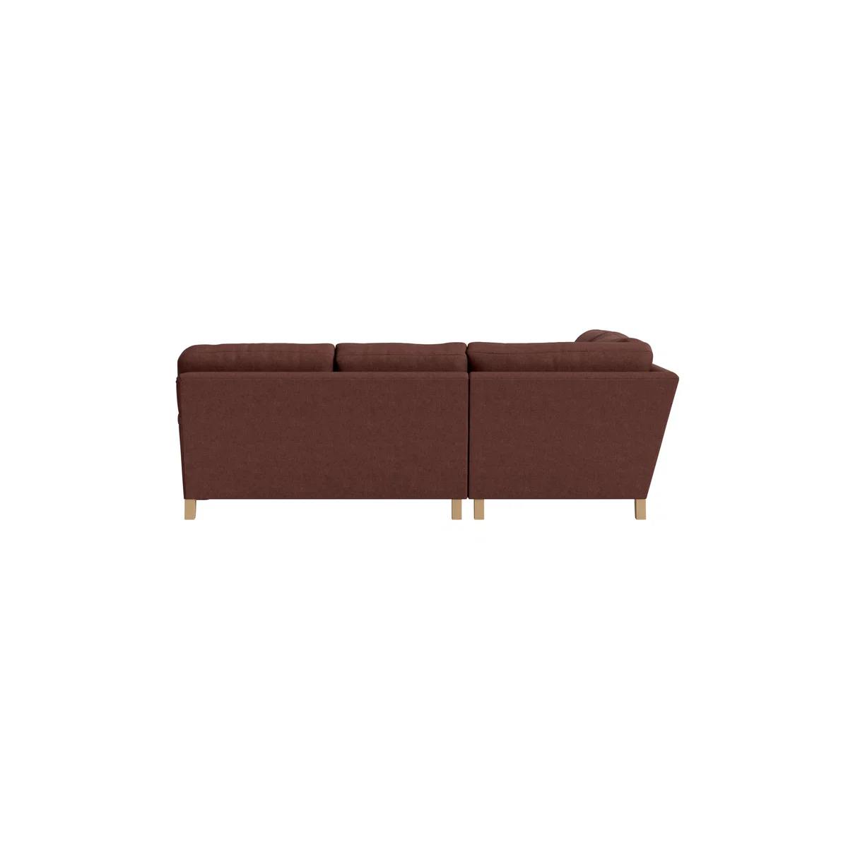 Jonesy Corner Sofa - Extra Large Left Hand - Clever Linen - Mulberry Wine – image 4