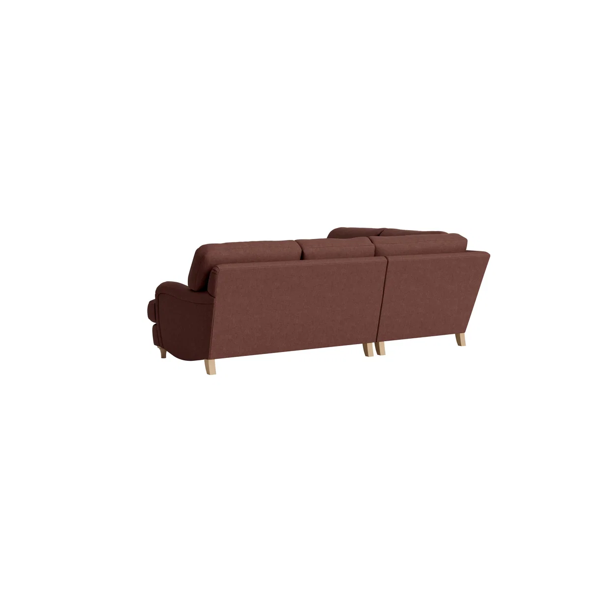 Jonesy Corner Sofa - Extra Large Left Hand - Clever Linen - Mulberry Wine – image 5