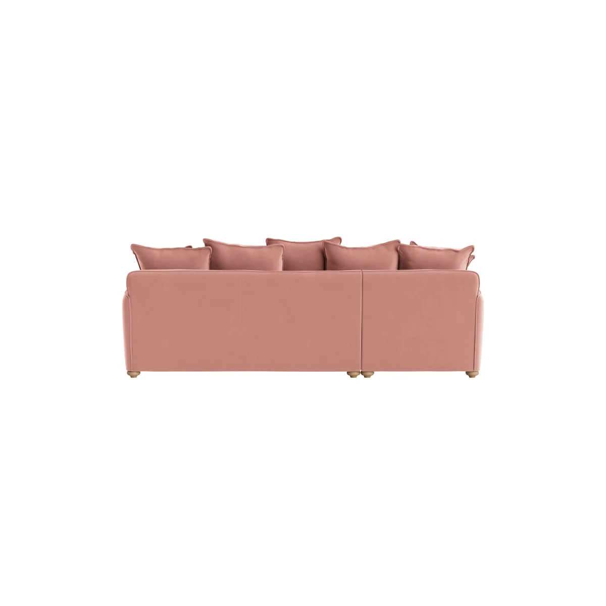 Smooch Chaise Sofa, Extra Large Left Hand (Flushed Cheek Clever Velvet) – image 4