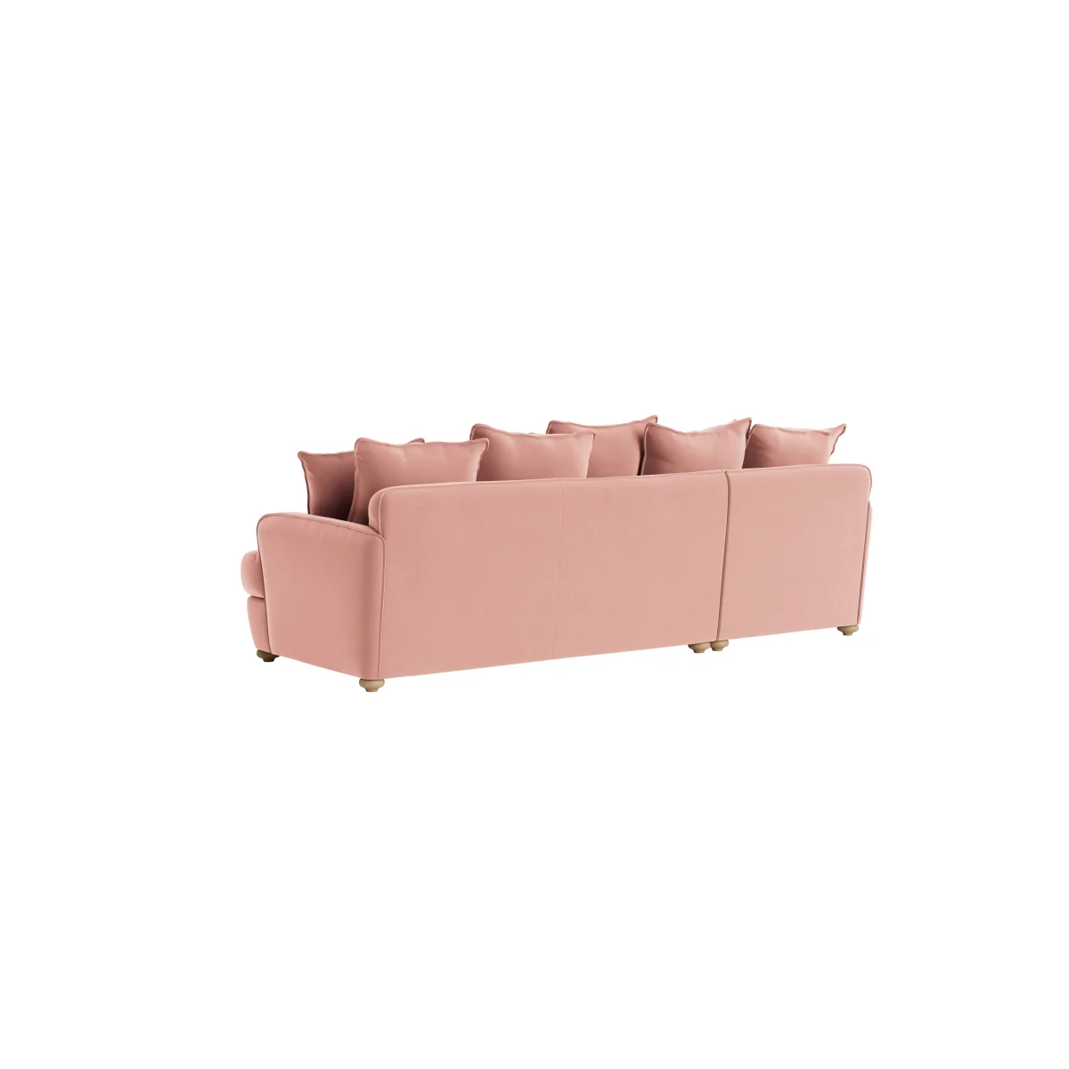 Smooch Chaise Sofa, Extra Large Left Hand (Flushed Cheek Clever Velvet) – image 5