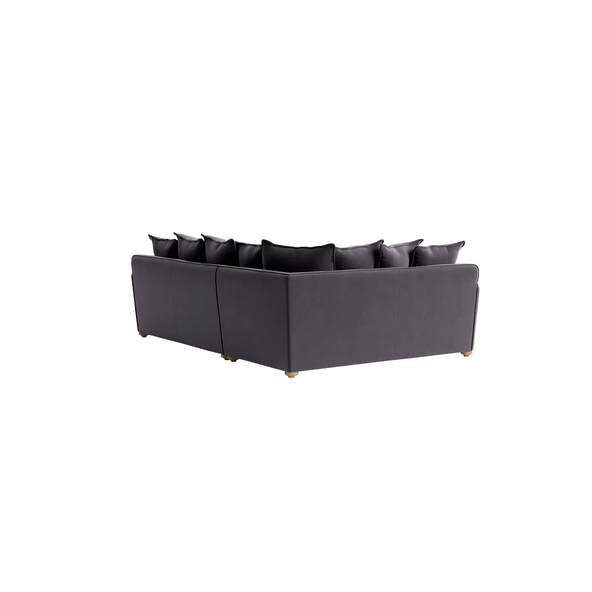 Smooch Corner Sofa - Large Left Hand - Clever Velvet - Wire Wool – image 3