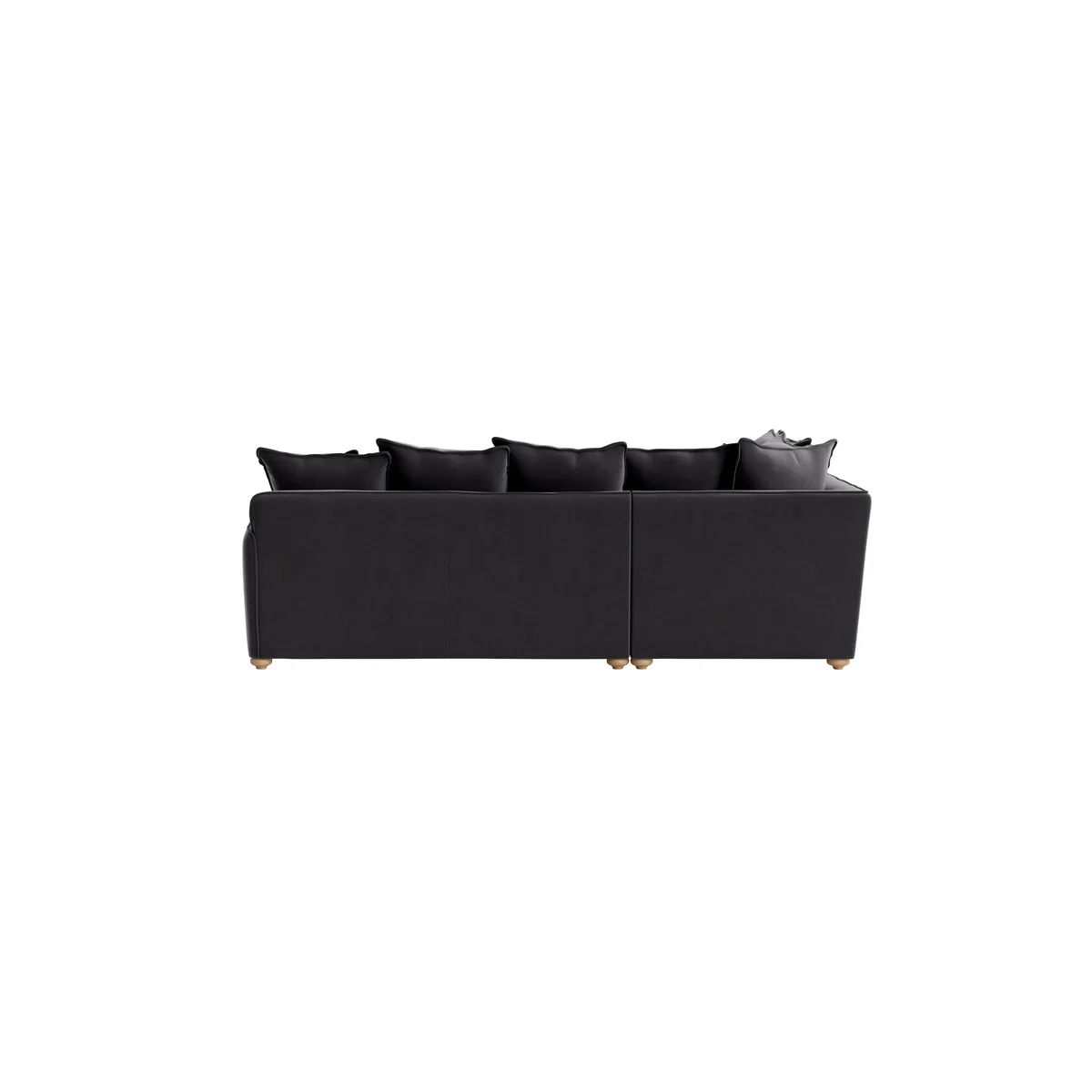 Smooch Corner Sofa - Large Left Hand - Clever Velvet - Wire Wool – image 4
