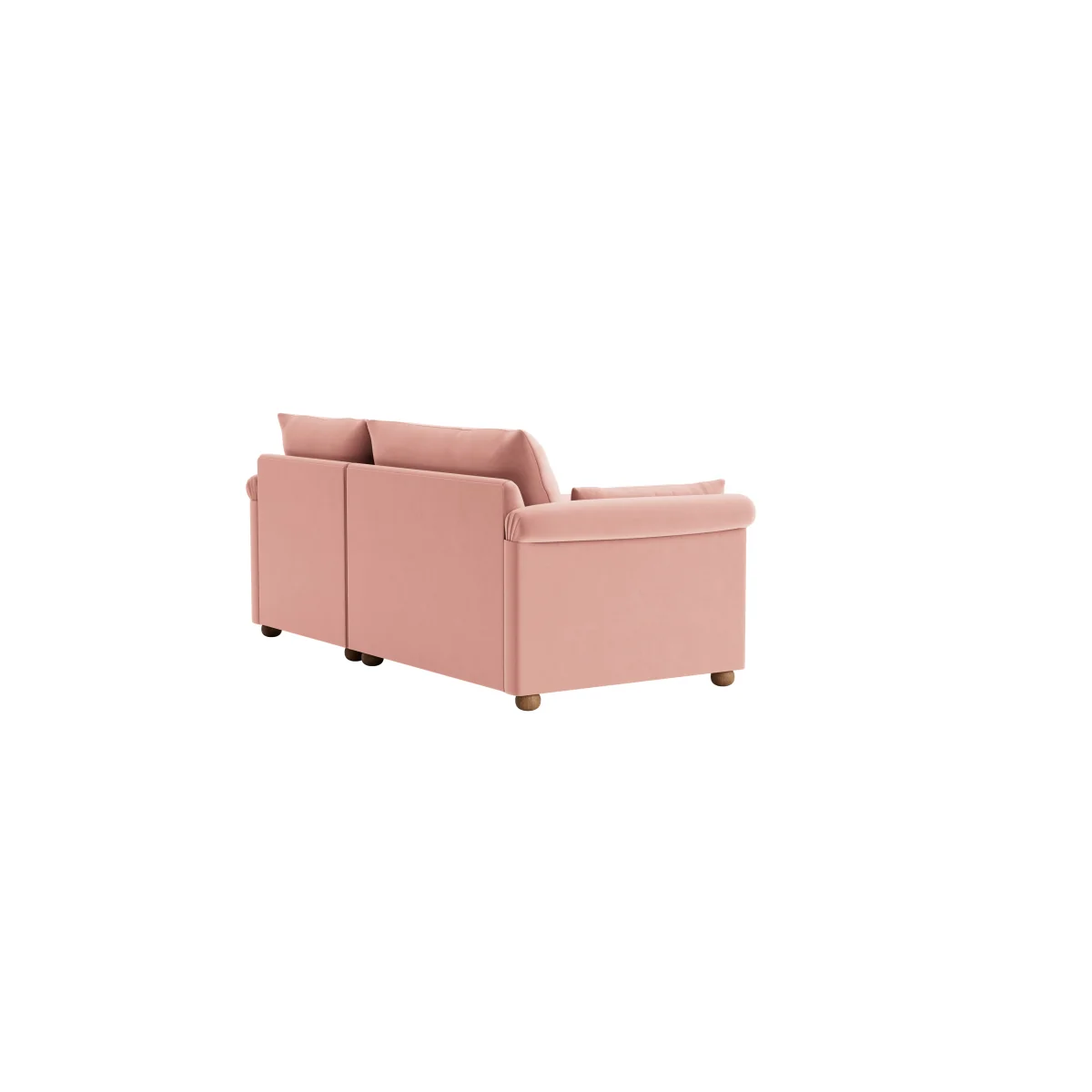 Queenie Chaise Sofa, Large Right Hand (Flushed Cheek Clever Velvet) – image 3