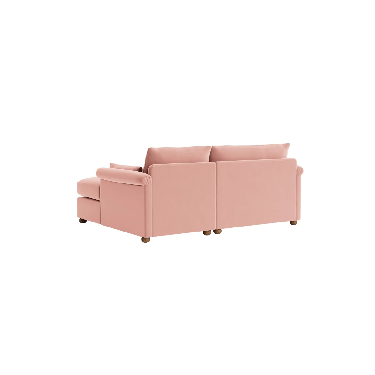 Queenie Chaise Sofa, Large Right Hand (Flushed Cheek Clever Velvet) – image 5
