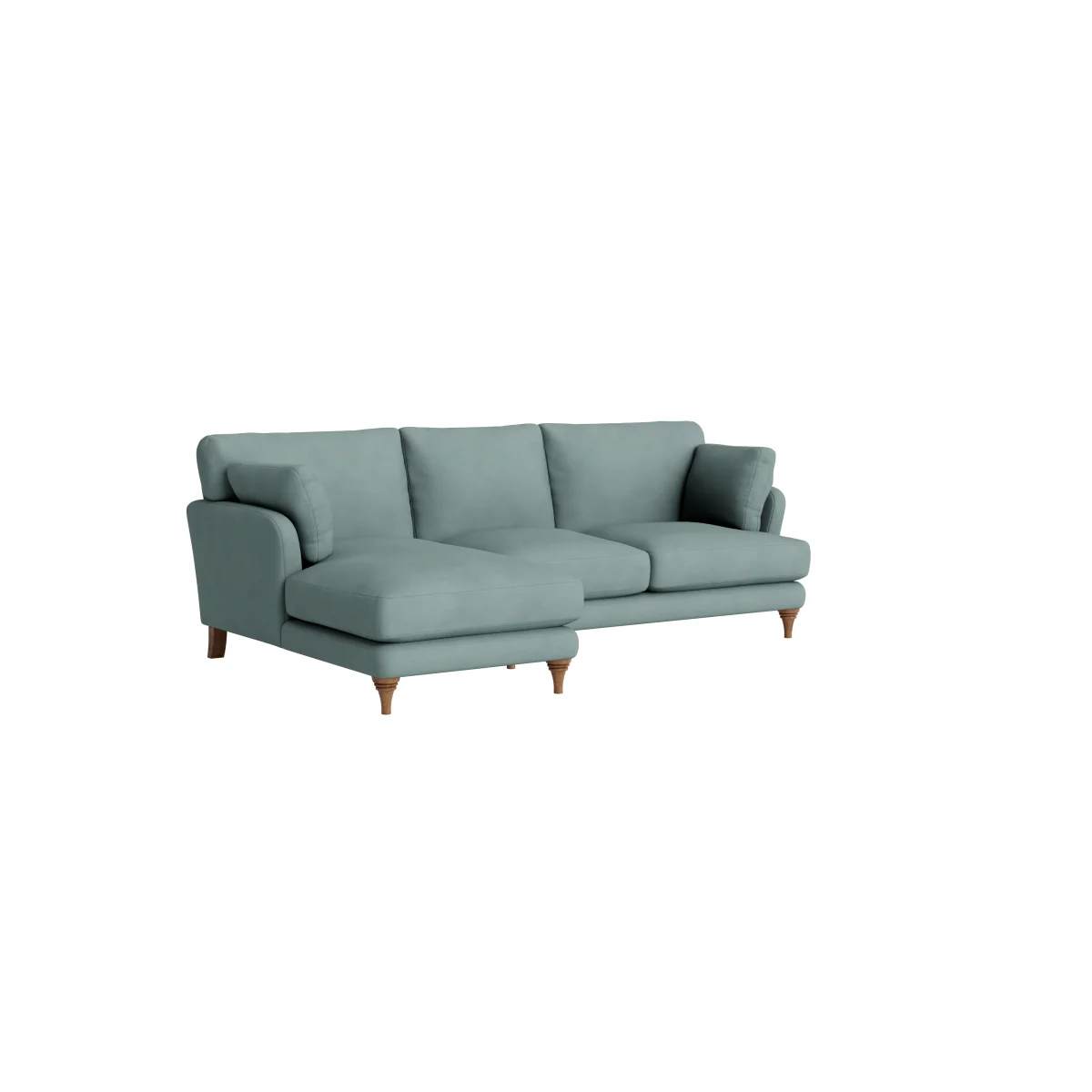 Smithy Chaise Sofa, Extra Large Left Hand (Smoothed Seaglass Clever Cotton) – image 2