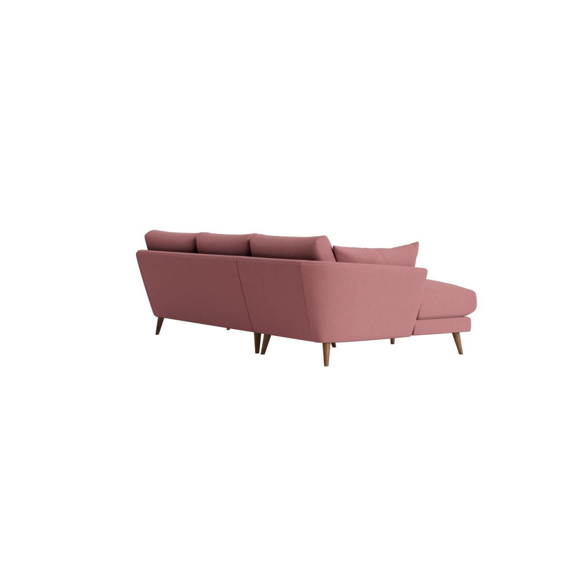 Groover Chaise Sofa in Extra Large Left Hand in Rosy Posy Clever Slubby Cotton – image 3