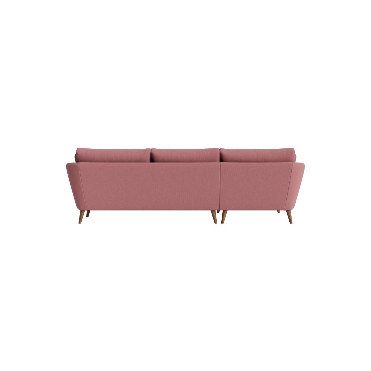Groover Chaise Sofa in Extra Large Left Hand in Rosy Posy Clever Slubby Cotton – image 4