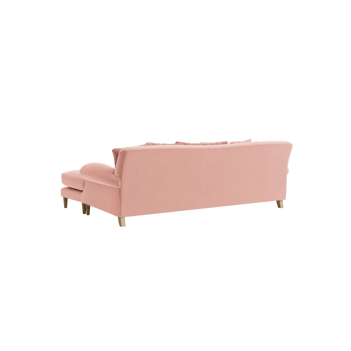 Crumpet Chaise Sofa, Extra Large Right Hand (Flushed Cheek Clever Velvet) – image 5