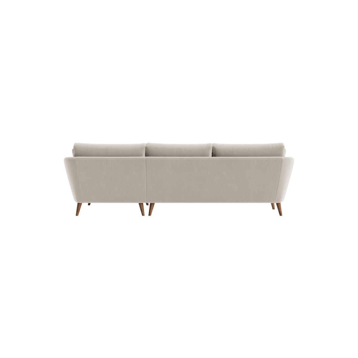 Groover Chaise Sofa in Extra Large Right Hand in Warm Dough Clever Velvet – image 4
