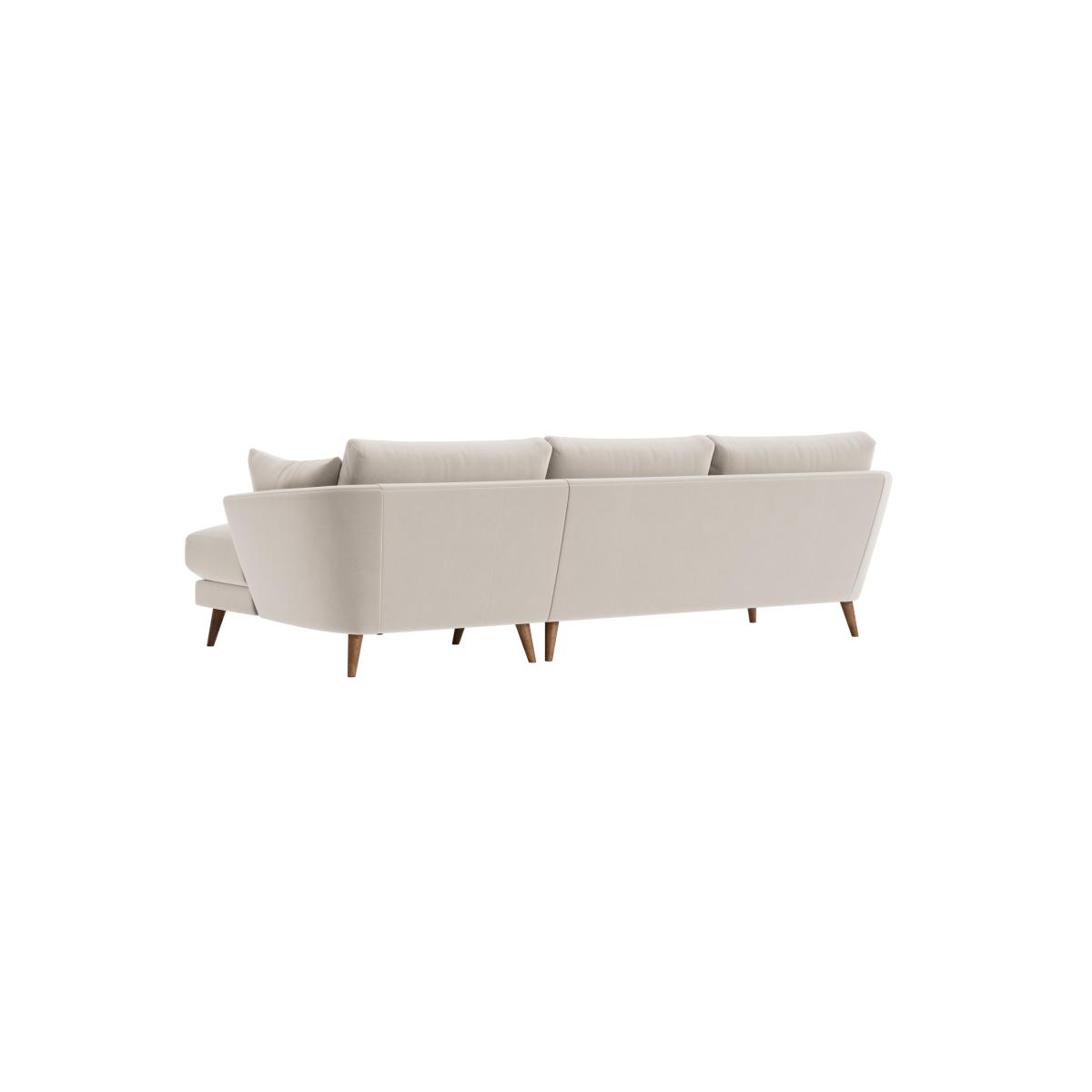 Groover Chaise Sofa in Extra Large Right Hand in Warm Dough Clever Velvet – image 5