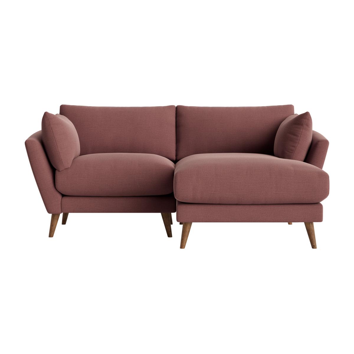 Groover Chaise Sofa in Large Right Hand in Preserved Plums Clever Linen – image 1