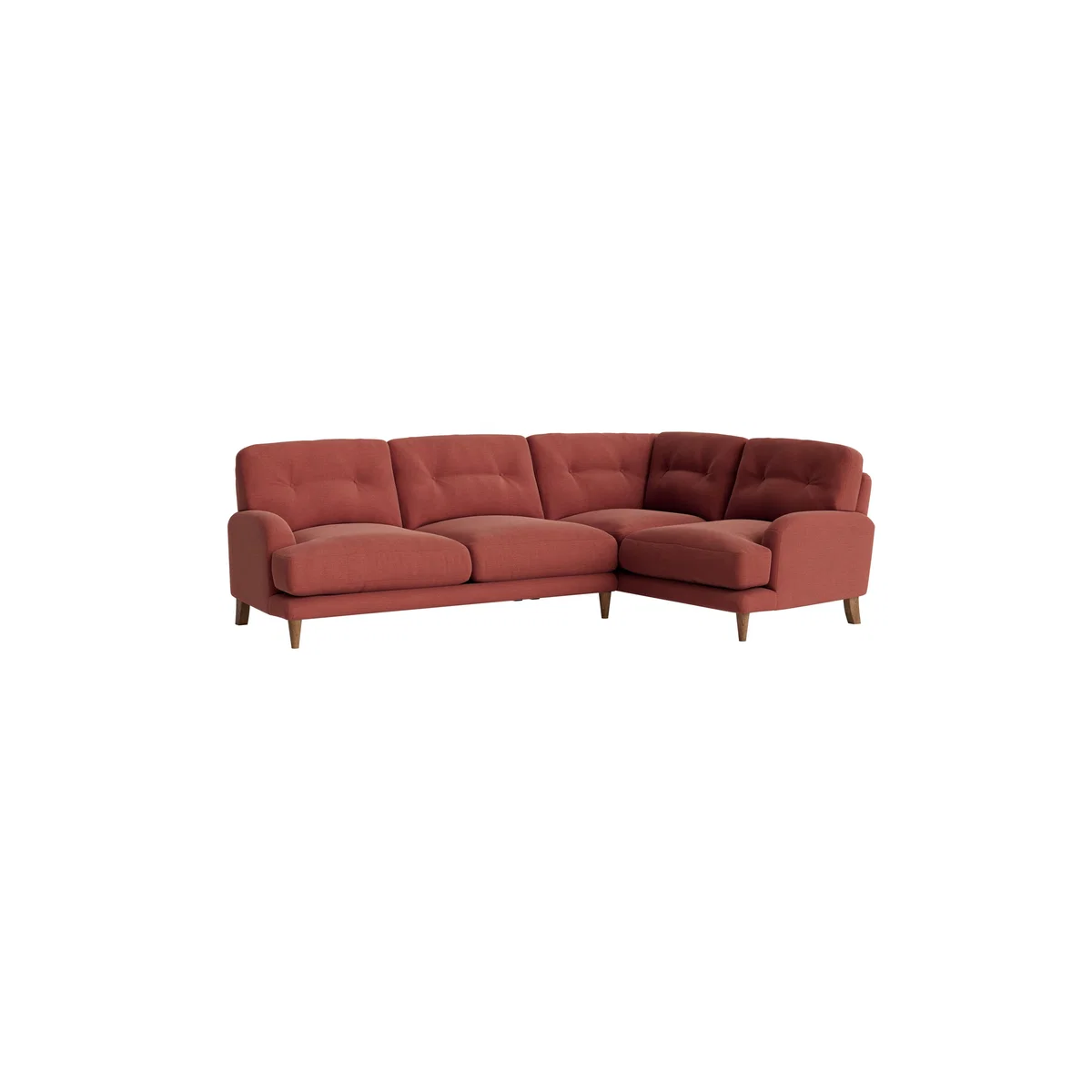 Sugar Bum Corner Sofa - Large Right Hand - Clever Linen - Summer Pudding – image 2
