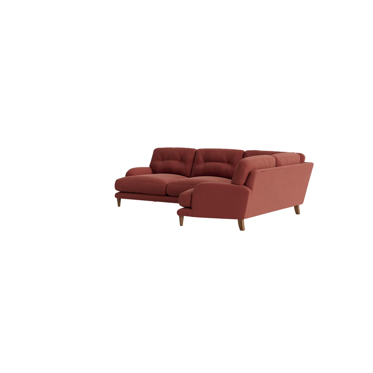 Sugar Bum Corner Sofa - Large Right Hand - Clever Linen - Summer Pudding – image 6