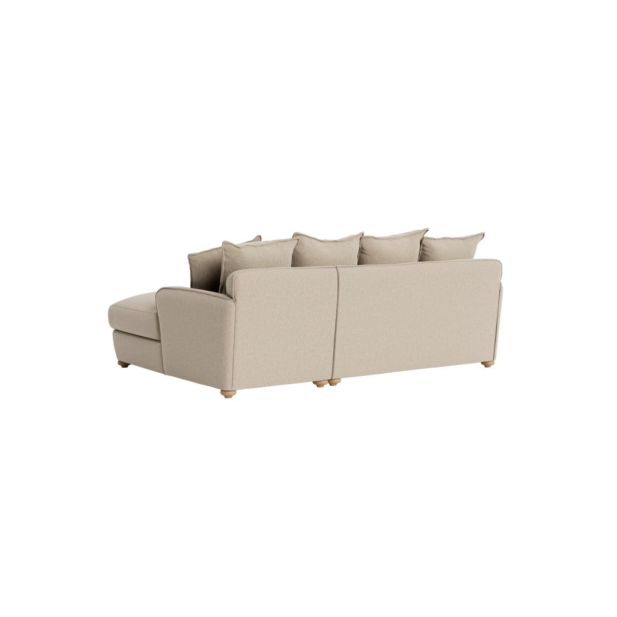 Smooch Chaise Sofa - Large Left Hand - Clever Linen - Flour Sack – image 5