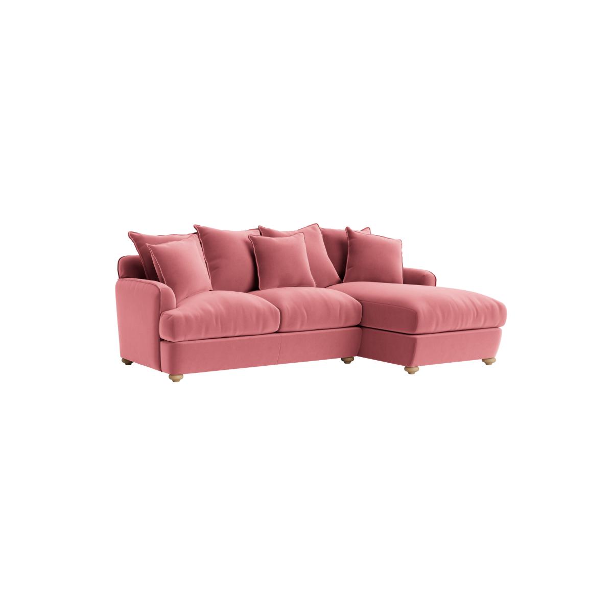Smooch Chaise Sofa - Large Left Hand - Clever Velvet - Jam Sandwich – image 2