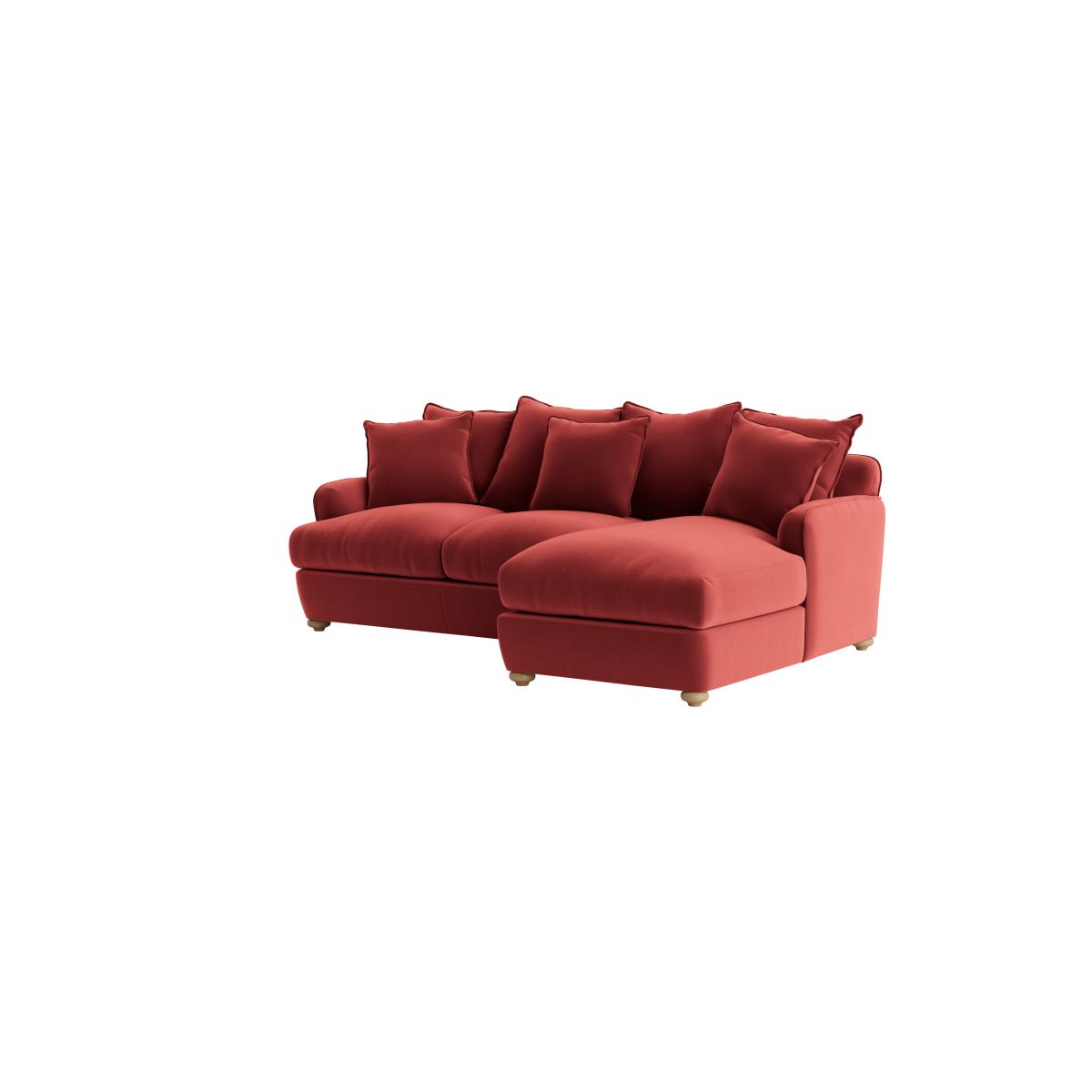 Smooch Chaise Sofa - Large Left Hand - Clever Velvet - Rocking Horse – image 6