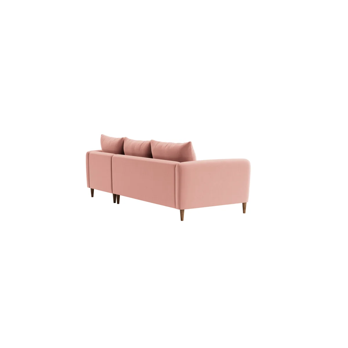 Squishmeister Chaise Sofa, Extra Large Right Hand (Flushed Cheek Clever Velvet) – image 3