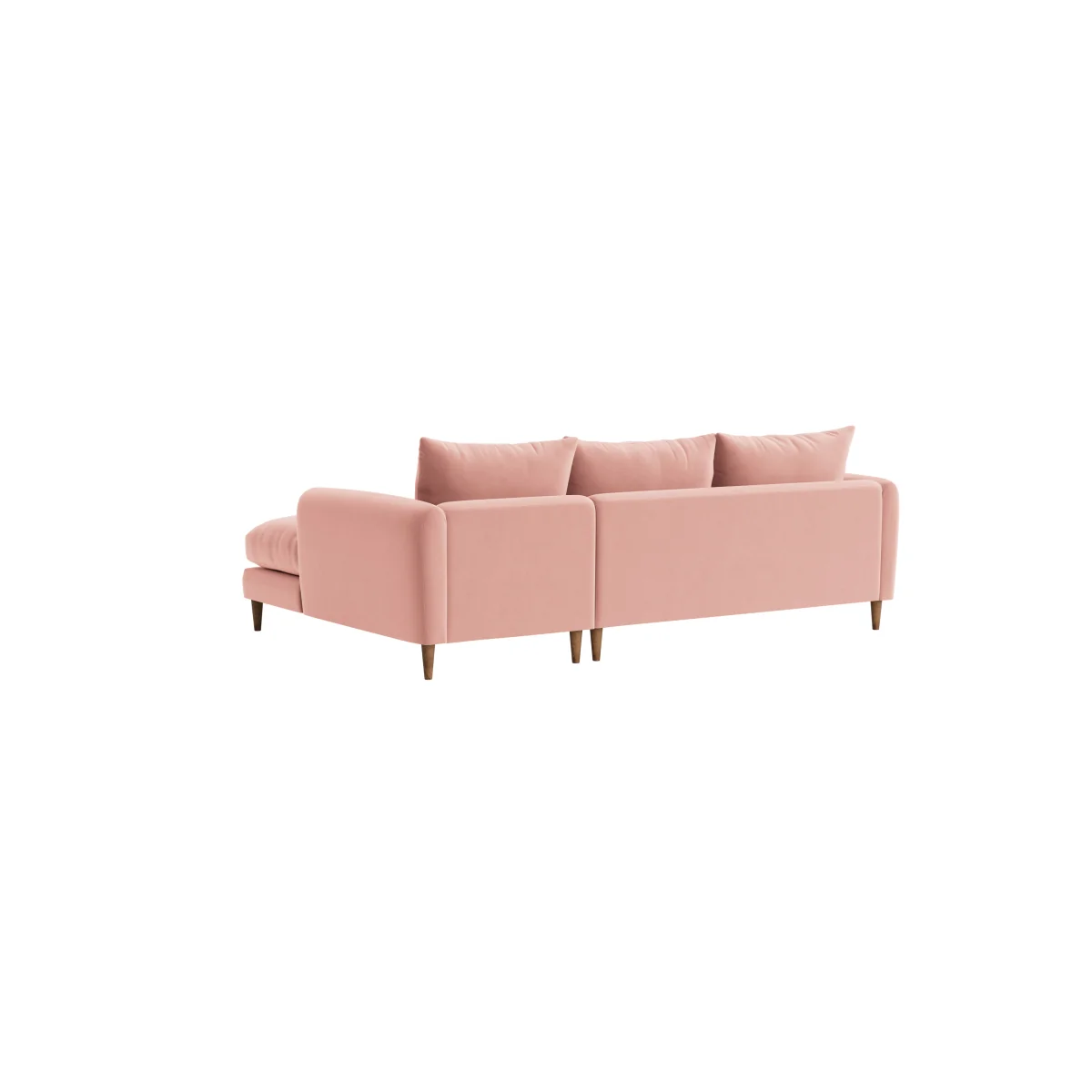 Squishmeister Chaise Sofa, Extra Large Right Hand (Flushed Cheek Clever Velvet) – image 5