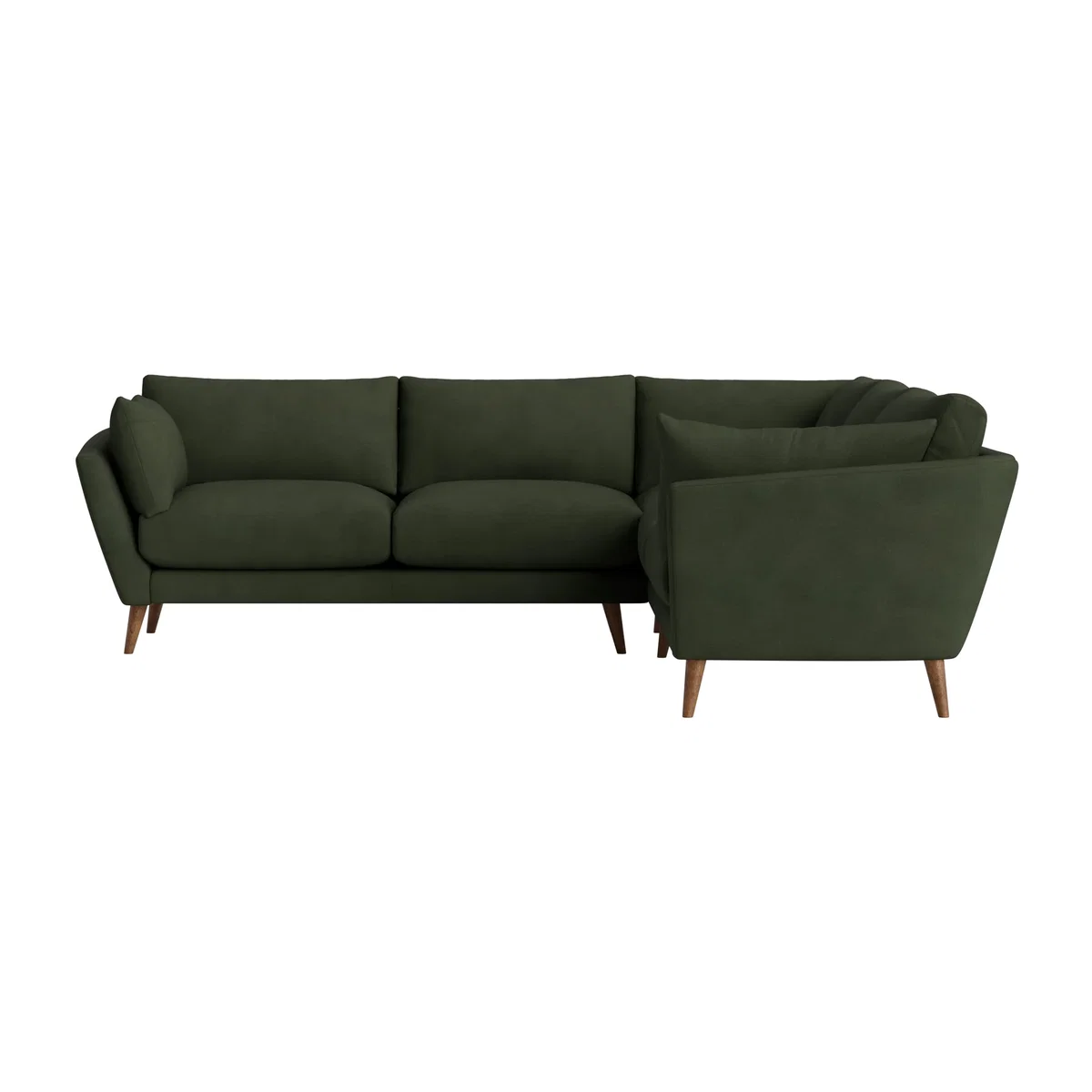 Groover Corner Sofa, Even Sided (Woody Walk Clever Cotton) – image 1