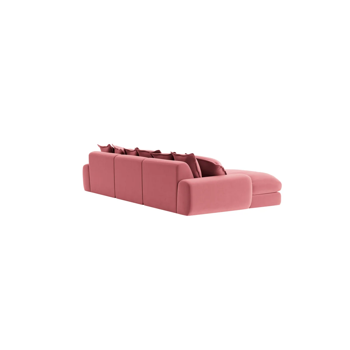 Wodge Chaise Movie Sofa (Jam Sandwich Clever Velvet) – image 3