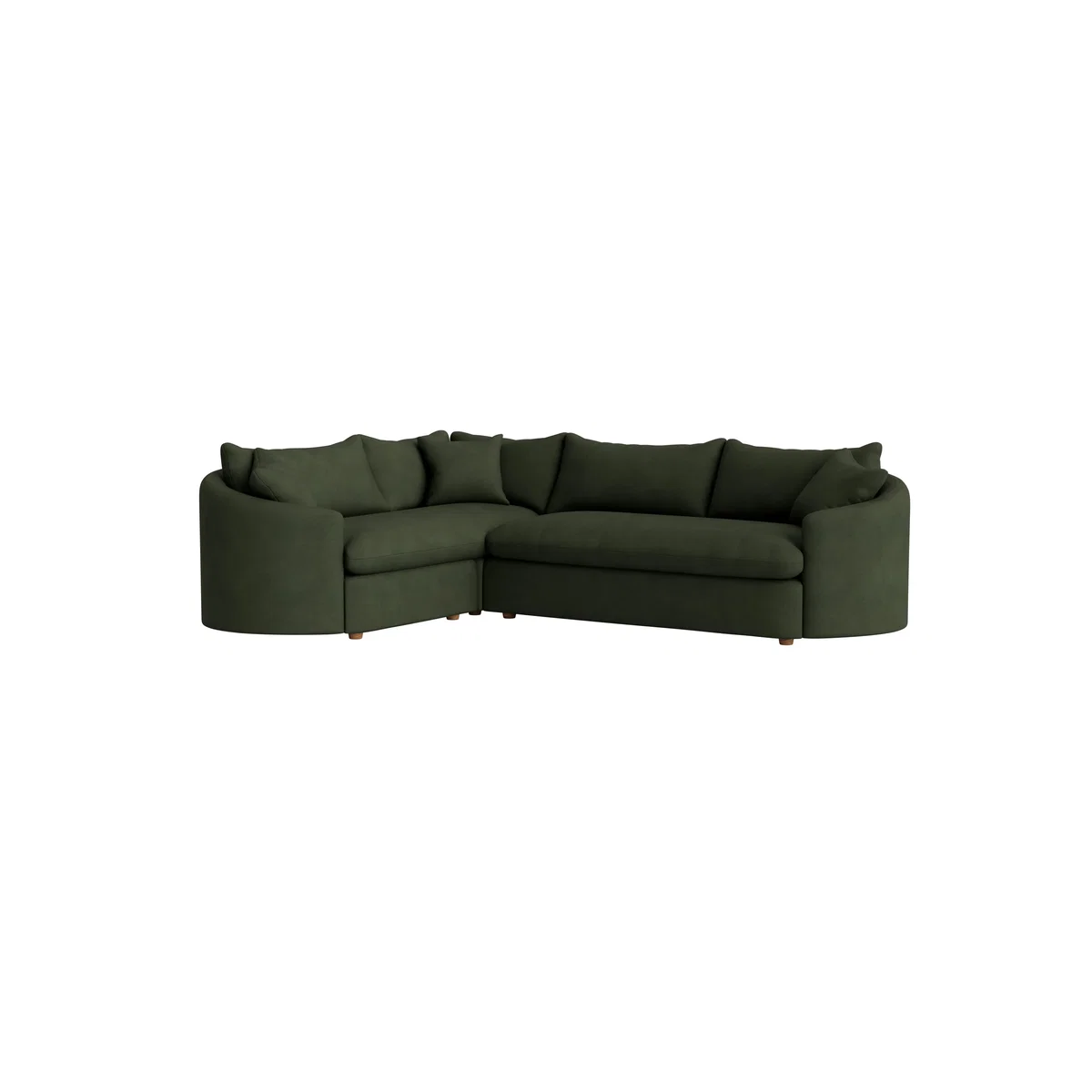 Curvella Corner Sofa, Large Left Hand (Woody Walk Clever Cotton) – image 6