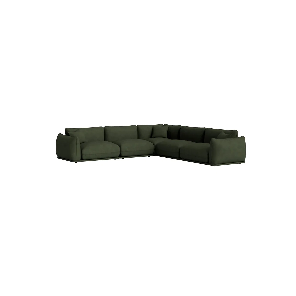 Blockbuster Modular Corner Sofa, Large Even (Woody Walk Clever Cotton) – image 2