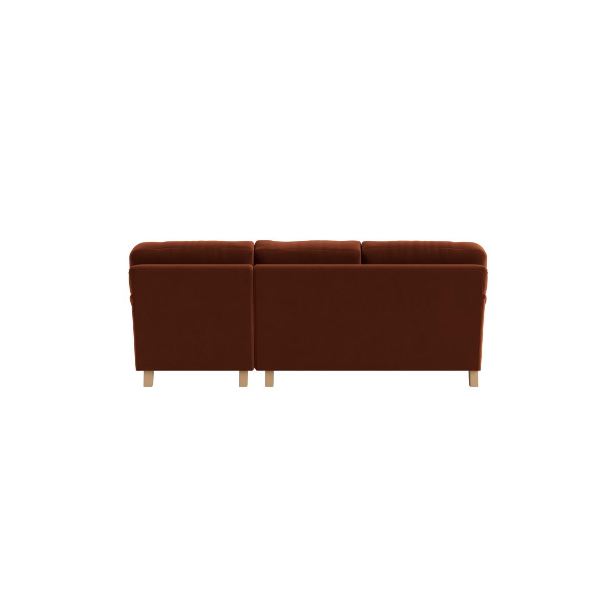 Jonesy Chaise Sofa - Large Left Hand - Clever Velvet - Sticky Toffee – image 4