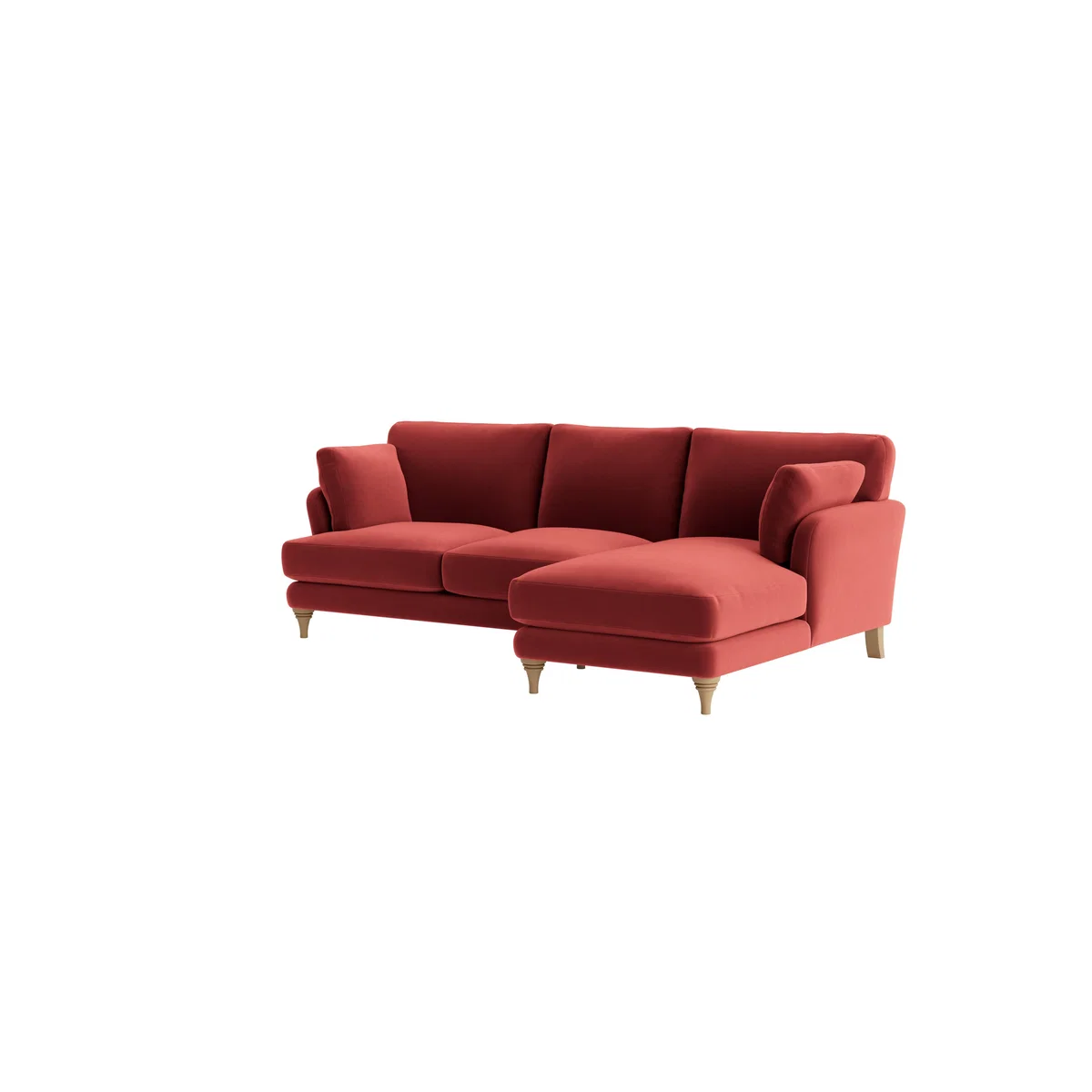 Smithy Chaise Sofa - Extra Large Right Hand - Clever Velvet - Rocking Horse – image 6