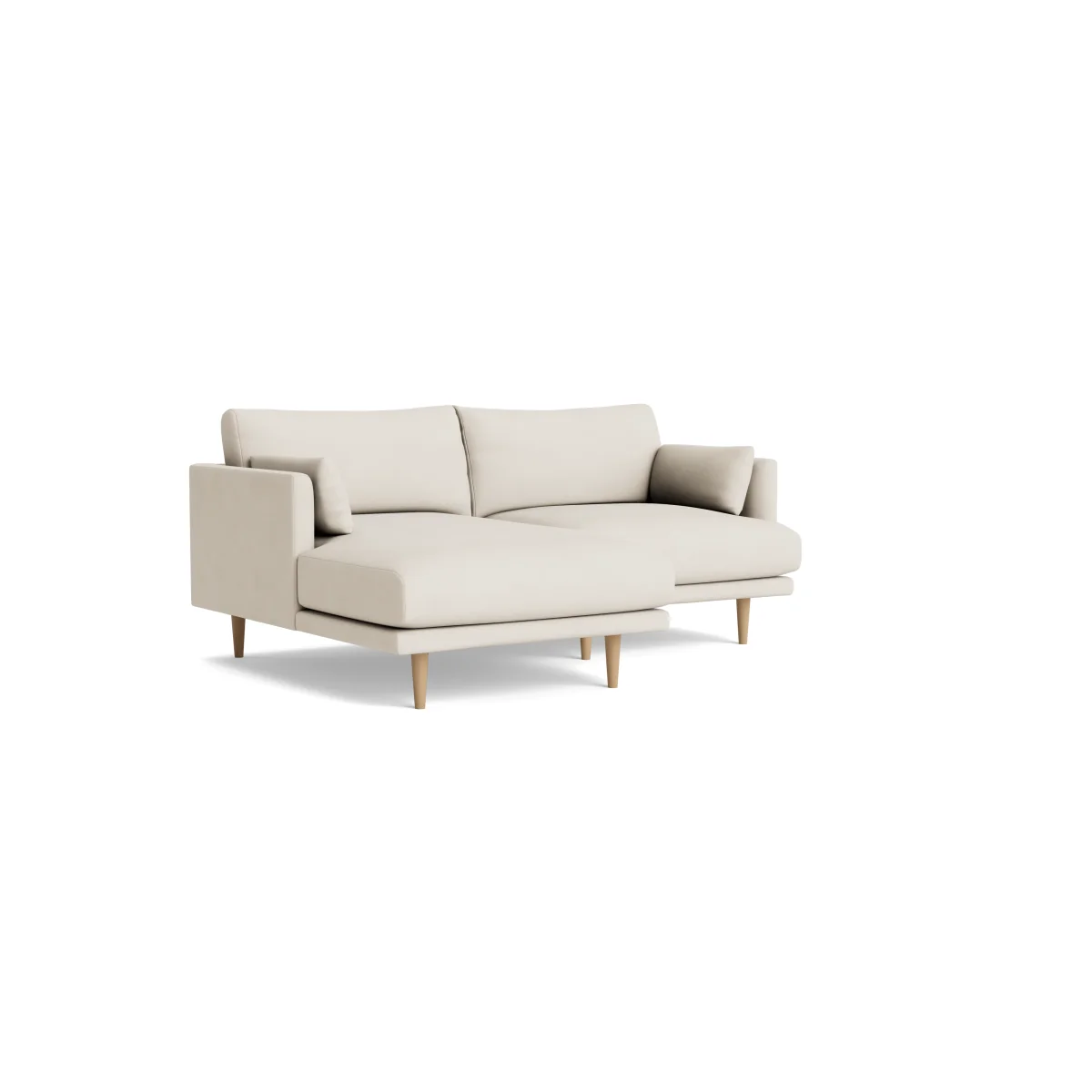 Jeffers Chaise Sofa Large Right Hand in Christmas Tree Clever Velvet – image 2