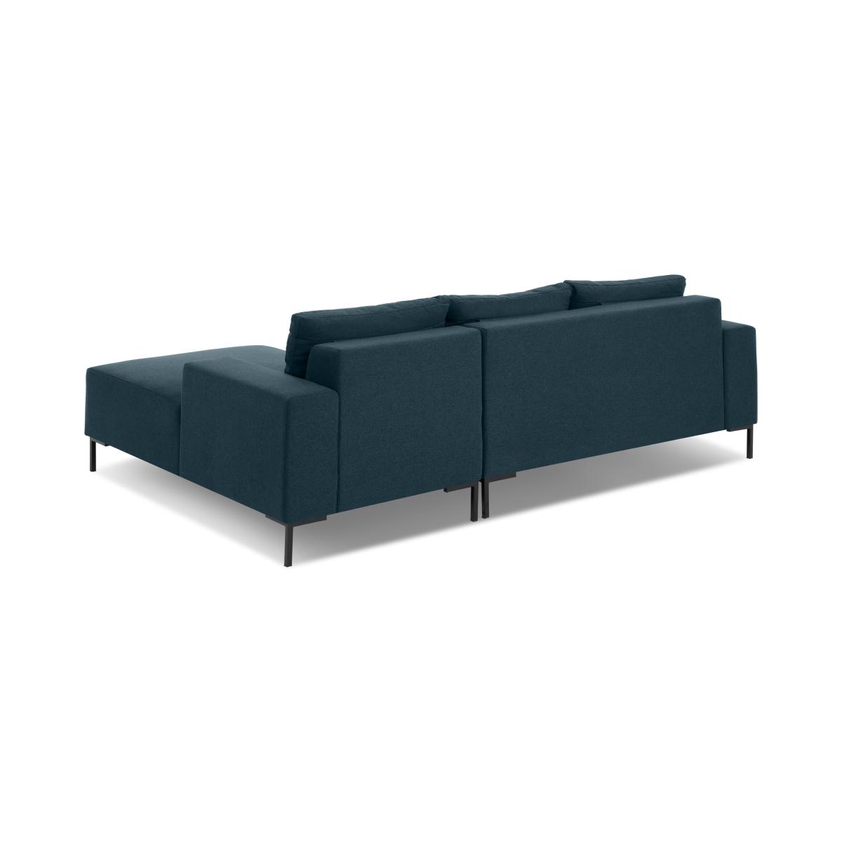Frederik 3 Seater Right Hand Facing Compact Corner Chaise End Sofa, Aegean Blue – image 7