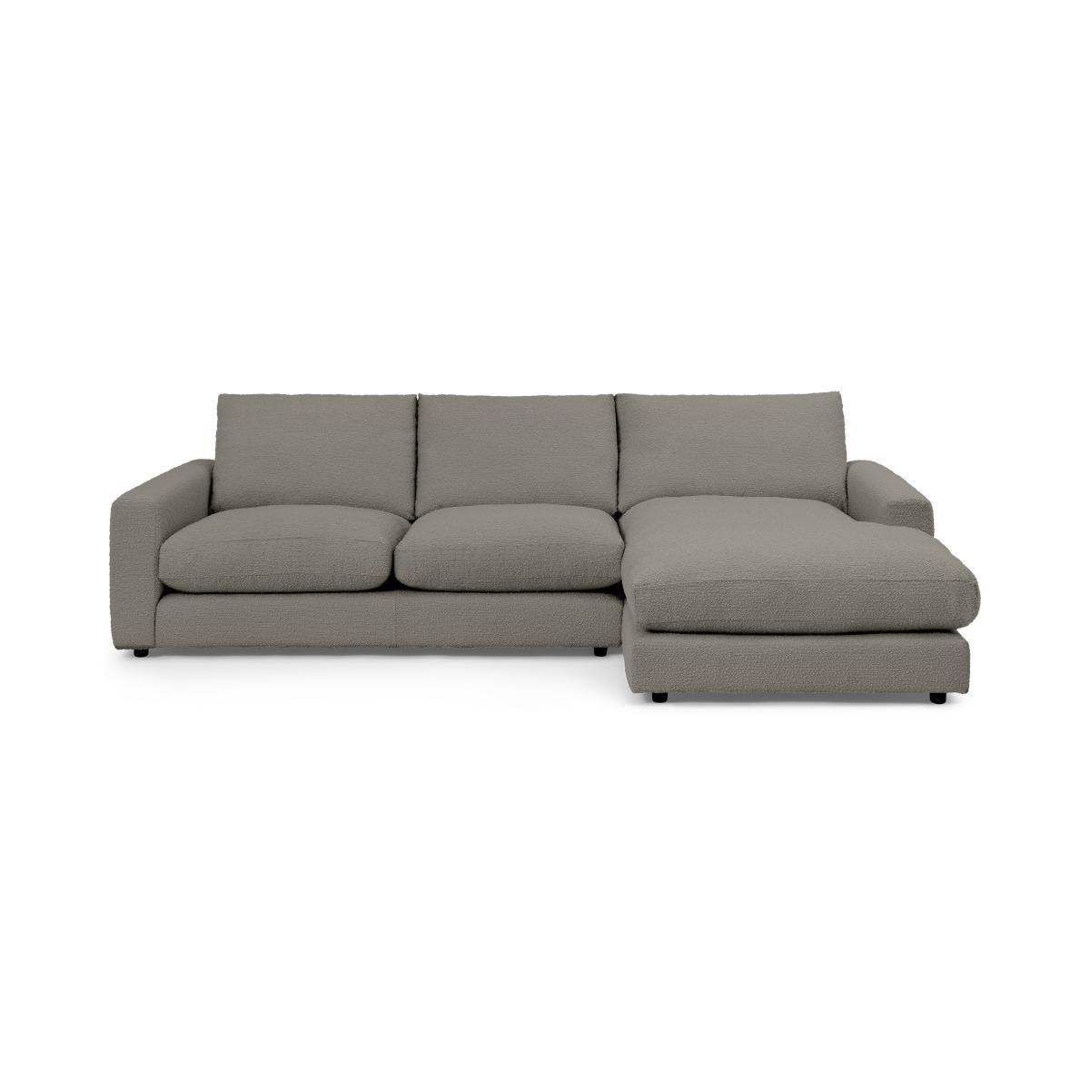 Arni Right Hand Facing Chaise End Sofa, Dove Grey Boucle – image 2