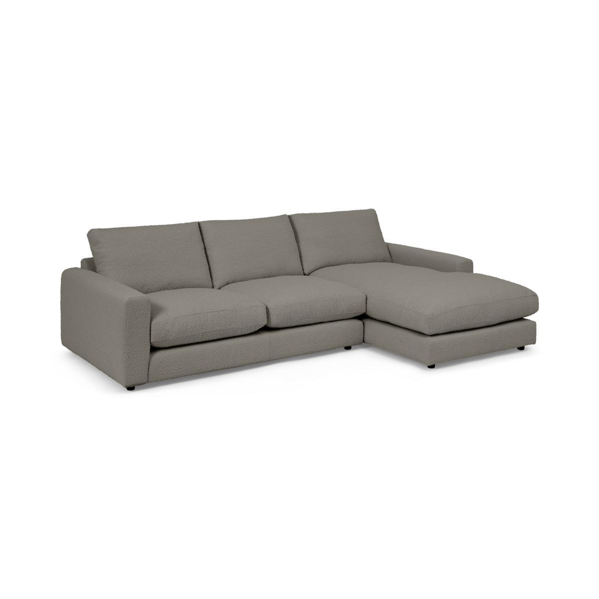 Arni Right Hand Facing Chaise End Sofa, Dove Grey Boucle – image 3