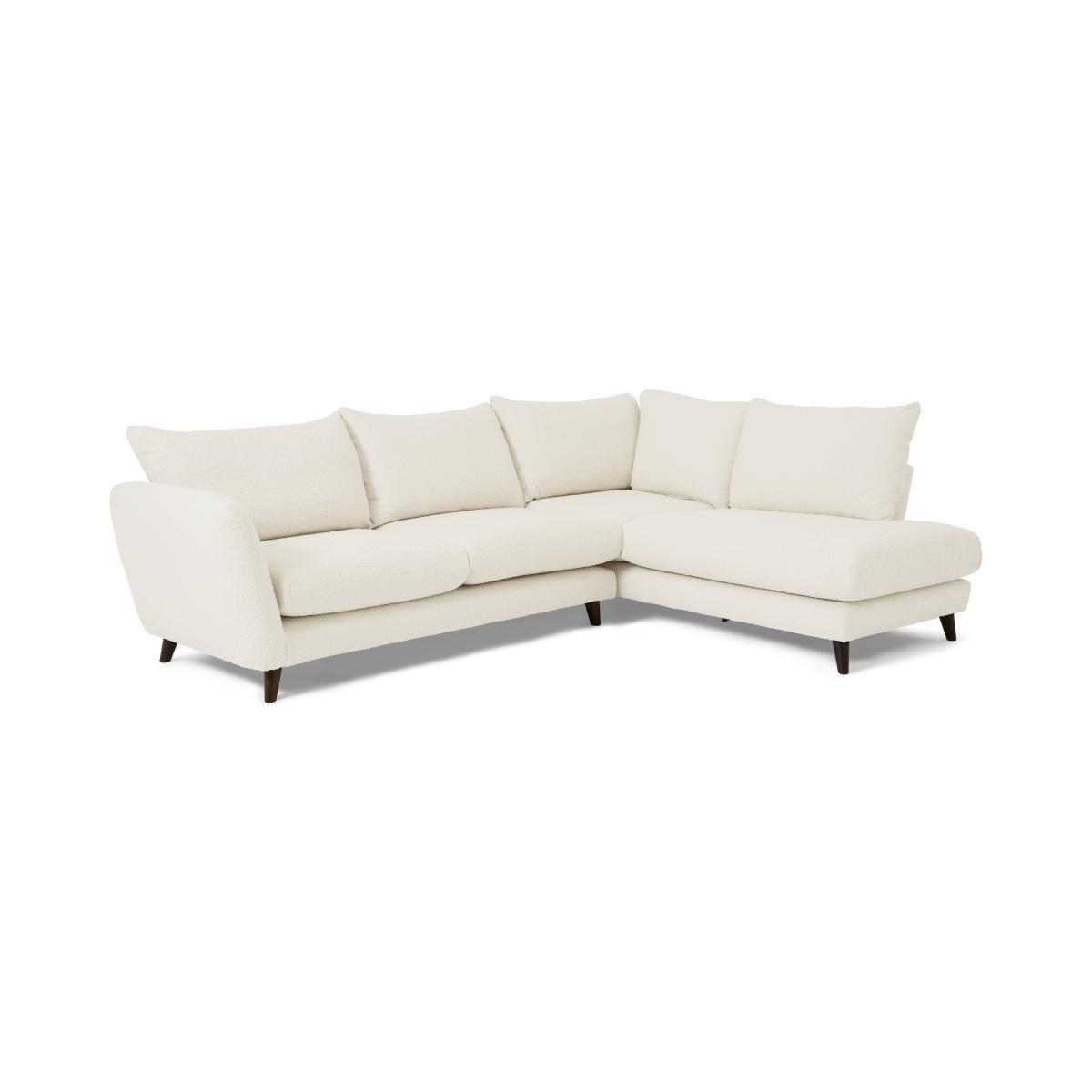 Elmira Right Hand Facing Corner Sofa, Ivory White Boucle – image 2